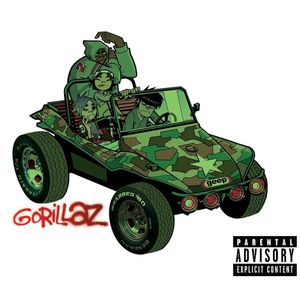 Обложка трека Gorillaz — Double Bass